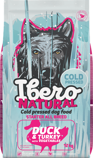 Ibero Cold Pressed Starter All Breed, 12 kg bag
